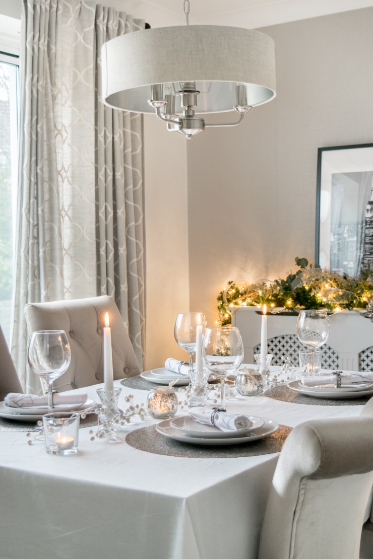 dining table close up